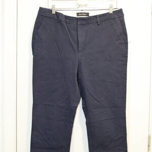 Womens Dockers 14 W-32 Navy Blue Pants